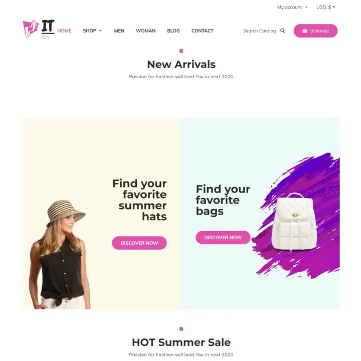 IT-ION retail website