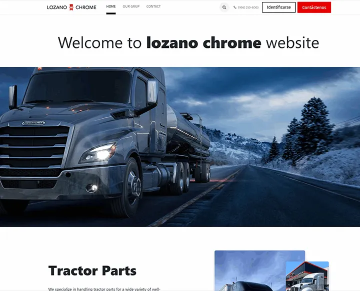 Lozano Chrome Odoo ERP implementation